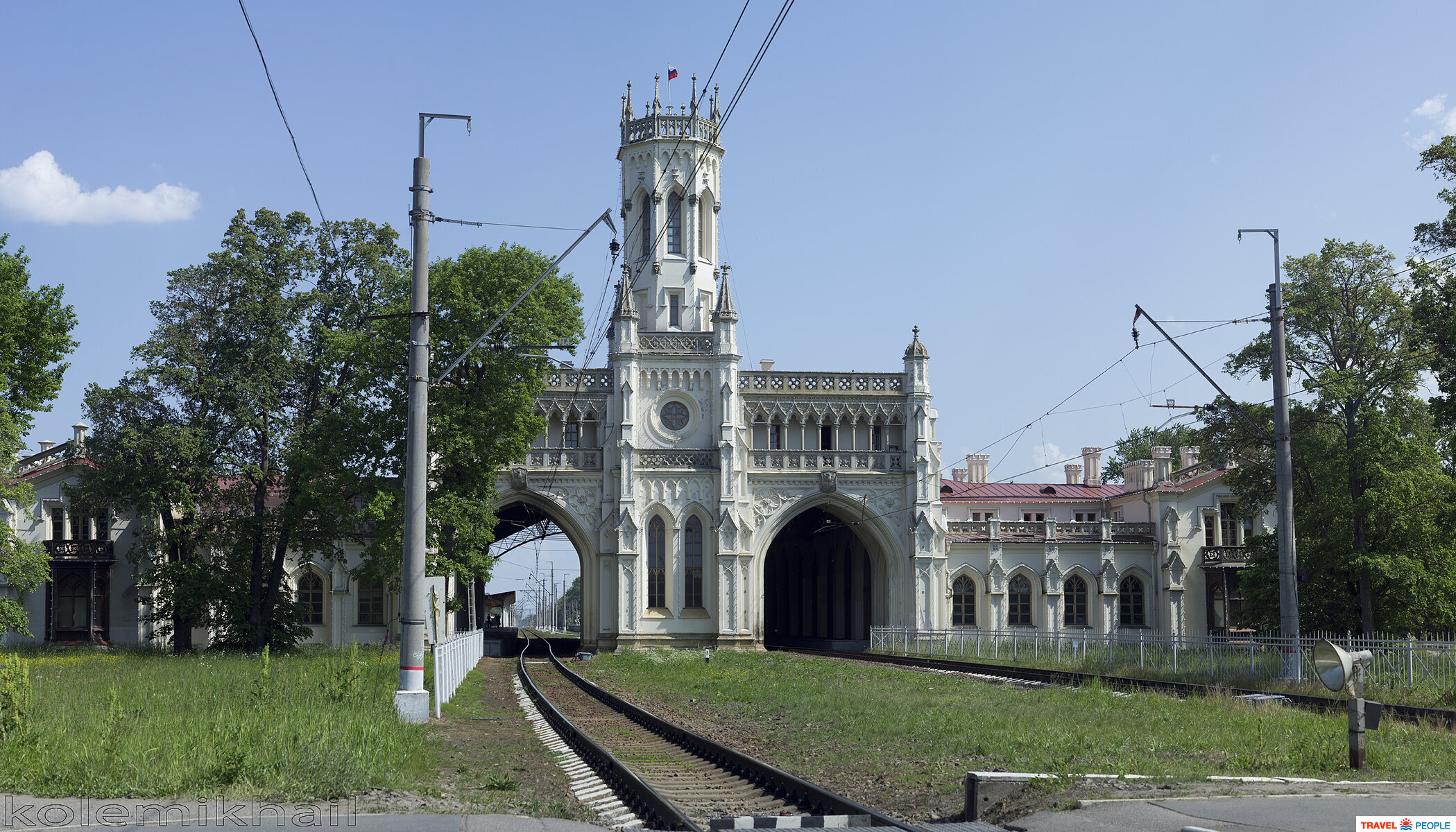 вокзала в петергофы